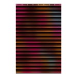 Colorful Venetian Blinds Effect Shower Curtain 48  x 72  (Small)  Curtain(48  X 72 ) - 42.18 x64.8  Curtain(48  X 72 )