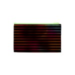 Colorful Venetian Blinds Effect Cosmetic Bag (XS) Back