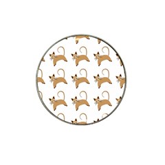 Cute Cats Seamless Wallpaper Background Pattern Hat Clip Ball Marker (4 Pack) by Simbadda