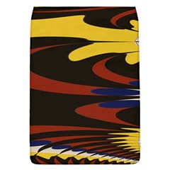 Peacock Abstract Fractal Flap Covers (l)  by Simbadda