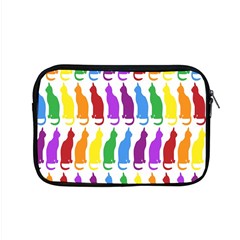 Rainbow Colorful Cats Wallpaper Pattern Apple Macbook Pro 15  Zipper Case by Simbadda