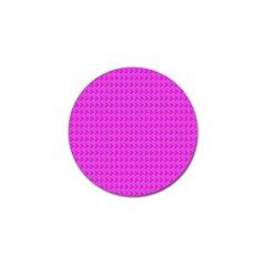 Clovers On Pink Golf Ball Marker (4 Pack) by PhotoNOLA