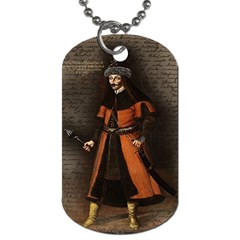 Count Vlad Dracula Dog Tag (two Sides) by Valentinaart