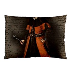 Count Vlad Dracula Pillow Case by Valentinaart