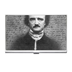 Edgar Allan Poe  Business Card Holders by Valentinaart