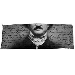 Edgar Allan Poe  Body Pillow Case (dakimakura) by Valentinaart