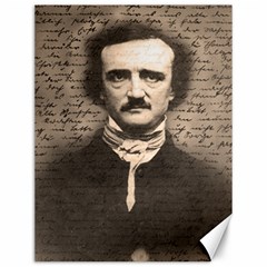 Edgar Allan Poe  Canvas 12  X 16   by Valentinaart