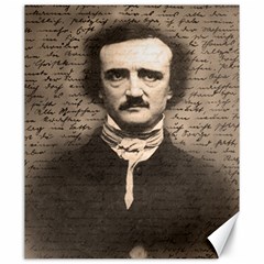 Edgar Allan Poe  Canvas 20  X 24   by Valentinaart