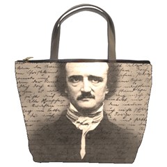 Edgar Allan Poe  Bucket Bags by Valentinaart