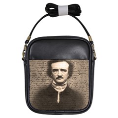 Edgar Allan Poe  Girls Sling Bags by Valentinaart