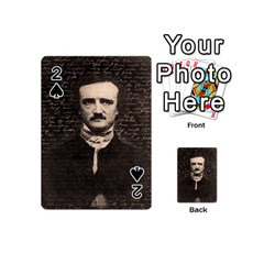 Edgar Allan Poe  Playing Cards 54 (mini)  by Valentinaart