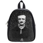 Edgar Allan Poe  School Bags (Small)  Front