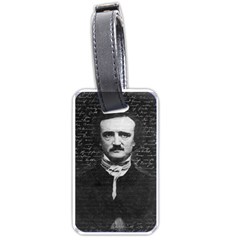 Edgar Allan Poe  Luggage Tags (one Side)  by Valentinaart