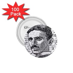 Nikola Tesla 1 75  Buttons (100 Pack)  by Valentinaart