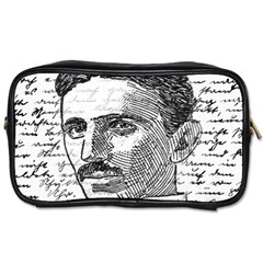 Nikola Tesla Toiletries Bags 2-side by Valentinaart