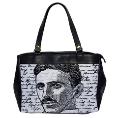 Nikola Tesla Office Handbags by Valentinaart