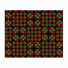 Asian Ornate Patchwork Pattern Small Glasses Cloth by dflcprints