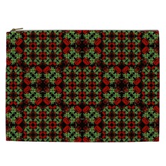 Asian Ornate Patchwork Pattern Cosmetic Bag (xxl)  by dflcprints