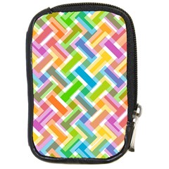 Abstract Pattern Colorful Wallpaper Compact Camera Cases by Simbadda