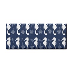 Seahorse And Shell Pattern Cosmetic Storage Cases by Simbadda