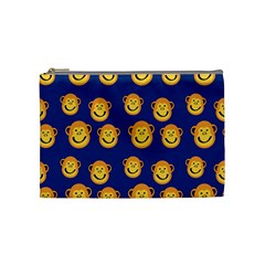 Monkeys Seamless Pattern Cosmetic Bag (medium)  by Simbadda