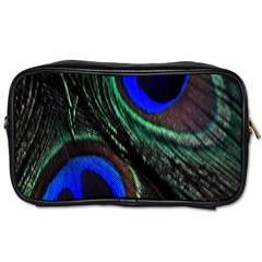 Peacock Feather Toiletries Bags by Simbadda