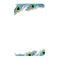 Beautiful Frame Made Up Of Blue Peacock Feathers Memory Card Reader by Simbadda