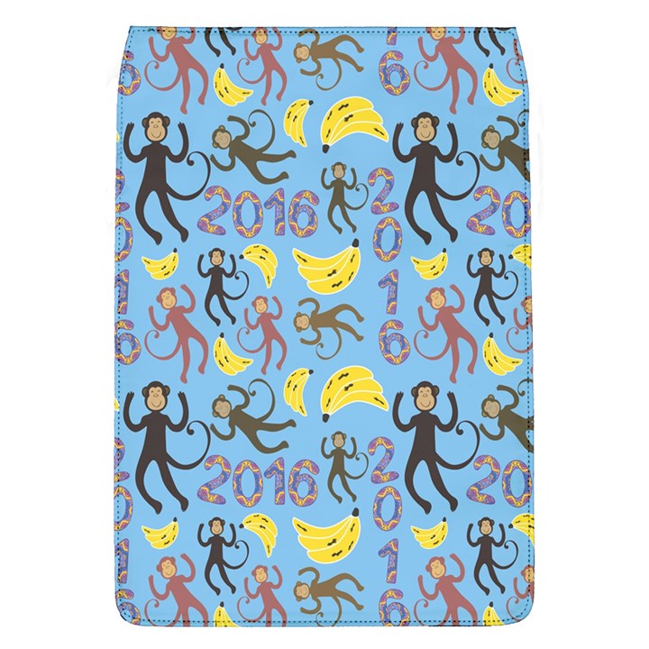 Cute Monkeys Seamless Pattern Flap Covers (L) 