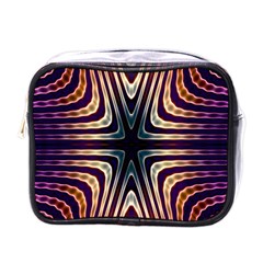 Colorful Seamless Vibrant Pattern Mini Toiletries Bags by Simbadda