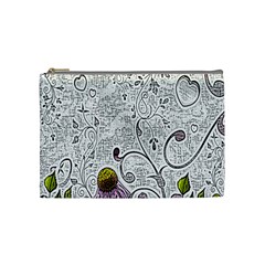 Abstract Pattern Cosmetic Bag (medium)  by Simbadda