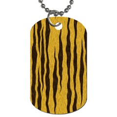 Seamless Fur Pattern Dog Tag (one Side) by Simbadda