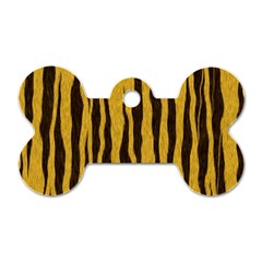 Seamless Fur Pattern Dog Tag Bone (one Side) by Simbadda