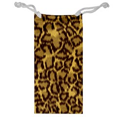 Seamless Animal Fur Pattern Jewelry Bag by Simbadda