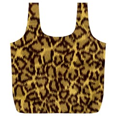 Seamless Animal Fur Pattern Full Print Recycle Bags (l)  by Simbadda