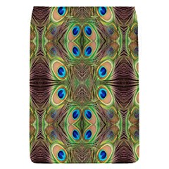 Beautiful Peacock Feathers Seamless Abstract Wallpaper Background Flap Covers (s)  by Simbadda