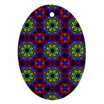 Abstract Pattern Wallpaper Oval Ornament (Two Sides) Front