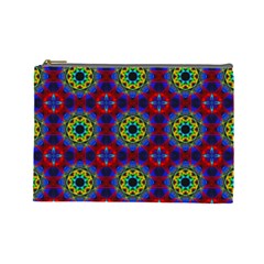 Abstract Pattern Wallpaper Cosmetic Bag (Large) 