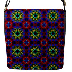 Abstract Pattern Wallpaper Flap Messenger Bag (S)