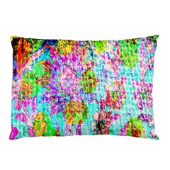 Bright Rainbow Background Pillow Case (two Sides) by Simbadda
