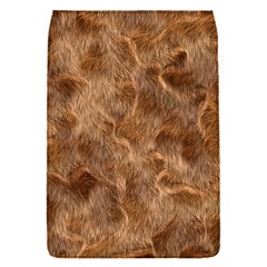 Brown Seamless Animal Fur Pattern Flap Covers (s)  by Simbadda