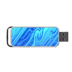 Vintage Pattern Background Wallpaper Portable Usb Flash (one Side) by Simbadda