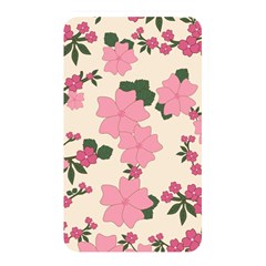 Vintage Floral Wallpaper Background In Shades Of Pink Memory Card Reader by Simbadda