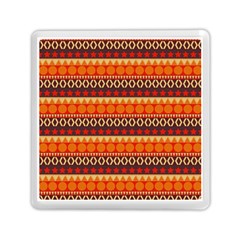Abstract Lines Seamless Pattern Memory Card Reader (square) 