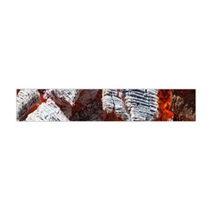 Wooden Hot Ashes Pattern Flano Scarf (Mini)