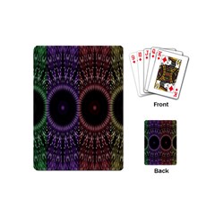 Digital Colored Ornament Computer Graphic Playing Cards (mini)  by Simbadda