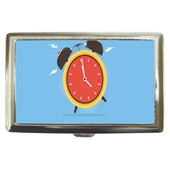 Alarm Clock Weker Time Red Blue Cigarette Money Cases