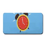 Alarm Clock Weker Time Red Blue Medium Bar Mats 16 x8.5  Bar Mat