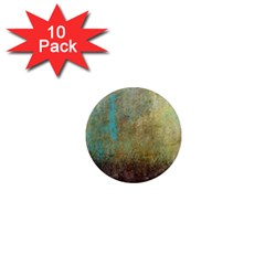 Aqua Textured Abstract 1  Mini Magnet (10 Pack)  by digitaldivadesigns