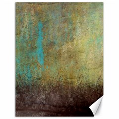 Aqua Textured Abstract Canvas 18  X 24   by digitaldivadesigns