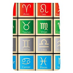 Set Of The Twelve Signs Of The Zodiac Astrology Birth Symbols Flap Covers (s)  by Amaryn4rt